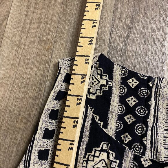 Alyn Paige Geometric Print Faux Wrap Mini Dress Size XS - Picture 5 of 6